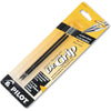 PILOT Dr. Grip Ballpoint Ink Refills for Retractable Pens, Medium Point, Blue Ink, 2-Pack (77228) - Black