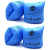 Inflatable Arm Bands Floatation Sleeves Water Wings Swimming Arm Floats for Adults and Kids - _2 x Blue