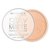 Rimmel London Stay Matte - 003 Natural - Pressed Powder, Lightweight, High Coverage, Shine Control, 0.49oz - Warm Beige