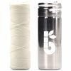 Natural Silk Dental Floss | Candelilla Wax Tooth Floss | Natural Dental Tape | Plastic Free Dental Floss | Eco Floss | Stainless Steel Dispenser | Zero Waste Floss | Silk Floss Mint | 55 yd | Bambaw - Silk Floss + Dispenser
