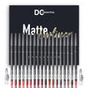 DC-BEAUTIFUL 18 Colors Lip Liners Pencil Set with 2 Pencil Sharpeners, Premium Waterproof Smooth Lip Pencils, Long Lasting Matte Makeup Lipliners - style-1