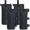 ABCCANOPY Canopy Weights Set of 4-120LBS Sand Bags for Pop up Tent, Weight Bags for Outdoor Gazebo, Trampoline, Pergola, Blue (Without Sand) - Black