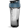 HELIMIX 2.0 Vortex Blender Shaker Bottle Holds upto 28oz | No Blending Ball or Whisk | USA Made | Portable Pre Workout Whey Protein Drink Shaker Cup | Mixes Cocktails Smoothies Shakes | Top Rack Safe - Slate