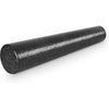 ProsourceFit High Density Foam Rollers 36 - inches Long,Firm Full Body Athletic Massage Tool for Back Stretching, Yoga, Pilates, Post Workout Muscle Recuperation - Black