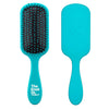 The Knot Dr. hair brush by Conair - Detangling hair brush - Removes Knots and Tangles in wet or dry hair- Black Neon w/Travel Case - Pink - Coral Blue