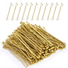 MORGLES Blonde Hair Bobby Pins, 120PCS 2Inches Gold Hair Pins for Women with Box - Blonde(2inch)