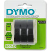 DYMO Self-Adhesive Embossing Labels, 3/8-Inch x 9.8-Foot Roll, Assorted Colors, 3 Pack - Black