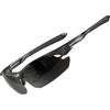 ATTCL Polarized Sunglasses Men Sports: Secure Fit Wrap Around TR90 Frame Ultra-Light UV Protection for Fishing Driving Golf - Black/Not Mirrored