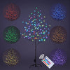 Lightshare Cherry Blossom Tree 5FT 128 LED Lighted Tree for Decoration Inside and Outside, Home Patio Wedding Festival Christmas Decor, Warm White - Rgb