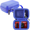 WERJIA Hard Carrying Case for Olympus Tough TG-7/TG-6/ TG-5/TG-4 Digital Camera Case (Storage case, Black) - blue
