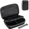 ProCase Hard Travel Electronic Organizer Case for MacBook Power Adapter Chargers Cables Power Bank Apple Magic Mouse Apple Pencil USB Flash Disk SD Card Small Portable Accessories Bag - Shadow Black