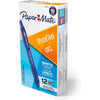 Paper Mate Gel Pen Profile Retractable Pen 0.7mm Black 12 Count - Blue