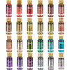 DecoArt Americana Acrylics Paint DAZZLING METALLICS, Set of 18 Popular Colors, 2 fl oz Bottle (Pack of 18) - Multi – Starter