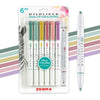 Zebra Pen Mildliner Double-Ended Highlighter Set, Broad and Fine Point Tips, Ideal for Bible Highlighting, No Bleed, Assorted Ink Colors, 15-Pack (78115) - Assorted B