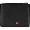 Tommy Hilfiger Men's Passcase Wallet with Removable ID Window - Black Stockton