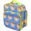 Kids Insulated Lunch Box w Snack Pocket & Expandable Water Bottle Holder For Girls- Waterproof Lunchbox Tote Keeps Food Hotter or Colder Longer - Reusable Back to School Bag Fits Most Bento Containers - Sloth