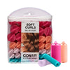 Conair Foam Hair Rollers - 48 Count, Assorted Colors - Heatless Curls, Overnight Curls, Foam Rollers with Storage Case - Assorted Colors