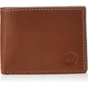 Timberland Men's Blix Slimfold Leather Wallet, Brown, One Size - Tan