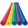 Oodles of Noodles Deluxe Rainbow Pool Noodles Foam Soft Large Noodle Tube, Bulk Floats, Pool Toy, Craft Projects, Floating Training Device, Multi-Purpose, Exercise Aid - 5 Pack - multicolor