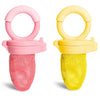Munchkin Baby Feeder for Fresh Food and Fruit, 2 Pack, Blue/Mint - Coral/Yellow