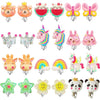 Amazon.com: PinkSheep Bling Clip On Earrings for Little Girls, Unicorn Cake Ladybug Earrings for Kids, 12 Pairs, Best Gift : Toys & Games - Unicorn2