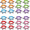 Augshy Jingle Bells, 24 Pcs Wrist Band Jingle Bells, 12 Musical Instruments Gift for Kids - 6 Colors