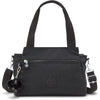 Kipling Womens Elysia Bag, Lightweight, Multi-compartment Magnetic Snap Pockets, Shoulder Crossbody Bag, Black Noir, 11.5 L X 9 H X 5 D US - Black Noir