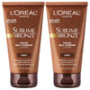 L'Oreal Paris Sublime Bronze Tinted Self Tanning Lotion, Medium Natural Tan 5 fl. Oz - brown