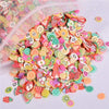 Tiny Fruit Slime Charms Cute Set, 10000pcs Charms for Slime Assorted Fruits Apple Banana Strawberry Blueberry Watermelon Melon and More for Craft Making, Ornament Nail Art DIY Crafts - Colorful Fruits