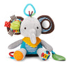 Skip Hop Bandana Buddies Baby Activity and Teething Toy with Multi-Sensory Rattle and Textures, Elephant - Elephant
