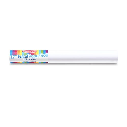 Buy now Melissa & Doug Easel Paper Roll - 17 Inches Wide, 75 Feet Long for Painting, Drawing, Art and Craft Projects for Kids at indiglob india