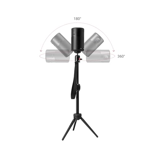 Buy now Nebula Adjustable Tripod Stand, Compact, Portable Projector Stand, Includes Universal Mount and Swivel Ball Head - Aluminum Alloy Tripod Stand, for Capsule 3, Capsule 3 Laser, Capsule Air at indiglob india