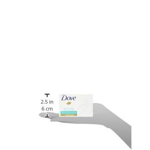 (18 Pack) Dove Sensitive Skin Unscented beauty bar 4oz each - My Store