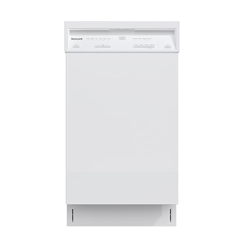 Buy now Honeywell 18 Inch Dishwasher with 8 Place settings, 6 Washing Programs, Stainless Steel Tub, UL/Energy Star- Black at indiglob india