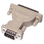 C2G 02449 DB9 Male to DB25 Female Serial RS232 Serial Adapter, Beige