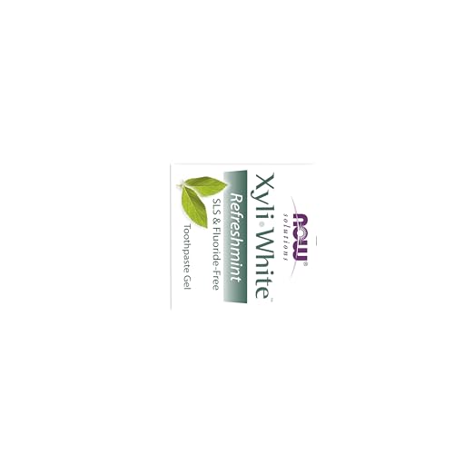 Buy now NOW Foods Solutions, Xyliwhiteƒ?› Toothpaste Gel, Refreshmint, Cleanses and Whitens, Fresh Taste, 6.4-Ounce at indiglob india