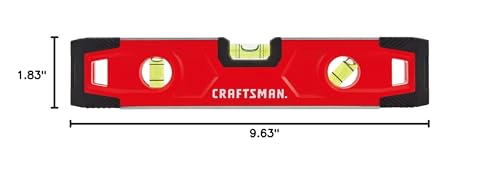 Buy now CRAFTSMAN Torpedo Level, Magnetic, 9 inch (CMHT43191) at indiglob india