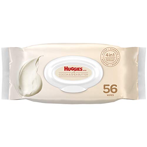 Buy now HUGGIES Nourish Care Baby Wipes Sensitive Skincare Scented WaterBased FlipTop Pack, 56 Count at indiglob india