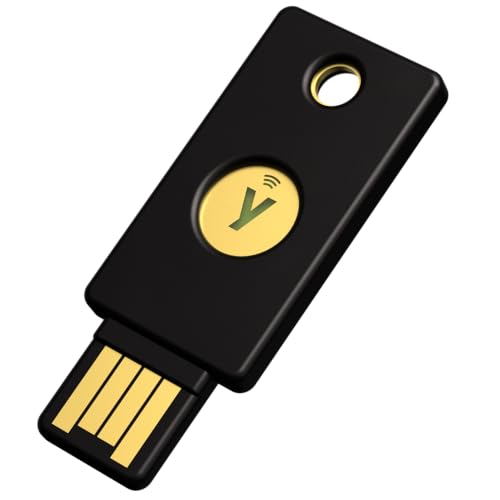 Buy now Yubico - YubiKey 5 NFC - Multi-Factor authentication (MFA) Security Key and passkey, Connect via USB-A or NFC, FIDO Certified - Protect Your Online Accounts at indiglob india