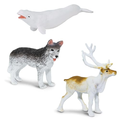 Buy now Safari Ltd Arctic TOOB With 10 Fun Figurines, Including A Harp Seal, Husky, Caribou, Arctic Rabbit, Killer Whale, Walrus, Arctic Fox, Beluga Whale, Igloo, And Polar Bear – For Ages 3 and Up at indiglob india