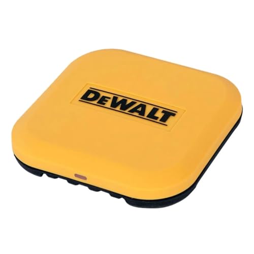 Buy now DEWALT Heavy Duty Wireless Charger, 10W Max Fast Wireless Charging Pad Compatible with iPhone 17/16/15/14/13/12/11/X/8 Pro Max Plus Samsung Galaxy S22/S21 AirPods (Type C Cable/AC Adapter Included) at indiglob india