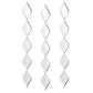 Buy now Amyhill Set of 3 Teardrop Mirror Wall Decor 23.6 x 2.7 x 0.2 Inches Rustic Farmhouse Decorative Long Mirror Creative Boho Art Decor for The Living Room Bathroom Bedroom Entryway (White) at indiglob india