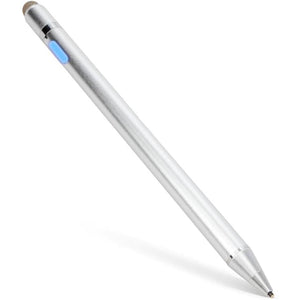 BoxWave Stylus Pen Compatible with Sony Ericsson W580i - AccuPoint Active Stylus, Electronic Stylus with Ultra Fine Tip - Metallic Silver