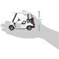 KiNSFUN Golf Cart 4½" Die Cast Metal Model Pullback Action Toy