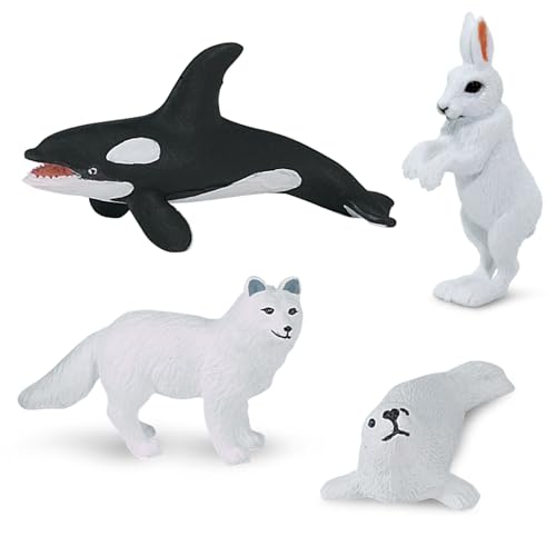 Buy now Safari Ltd Arctic TOOB With 10 Fun Figurines, Including A Harp Seal, Husky, Caribou, Arctic Rabbit, Killer Whale, Walrus, Arctic Fox, Beluga Whale, Igloo, And Polar Bear – For Ages 3 and Up at indiglob india