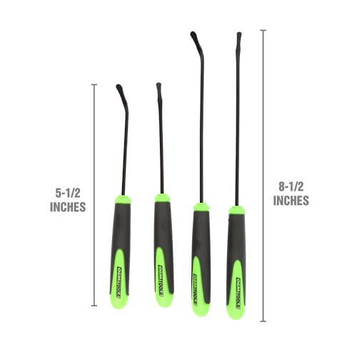 Buy now OEMTOOLS 25429 O Ring and Seal Removal Pick Set, Short and Long Spoon Type Hose and O-Ring Removal Set, Includes 4 Contoured Automotive Picks for Seals, Bushings, Hoses, and O Rings at indiglob india