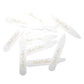 Buy now Slick Collar Shirt Collar Support System set with 3 adjustable, 10 premium Collar Stays & a Durable tin Travel EDC Box in White at indiglob india