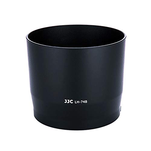 Buy now JJC Reversible Lens Hood Shade for Canon EF 70-300mm f/4-5.6 is II USM Replaces Canon Lens Hood ET-74B, with Button to Lock or Release at indiglob india