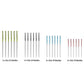 Buy now SINGER Tapestry Needles in Dial Compact, Assorted Sized Sewing Needles, Sizes 22, 24, 26, 28, Set of 24 at indiglob india
