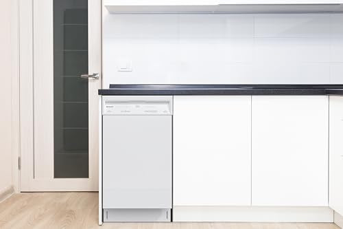 Buy now Honeywell 18 Inch Dishwasher with 8 Place settings, 6 Washing Programs, Stainless Steel Tub, UL/Energy Star- Black at indiglob india